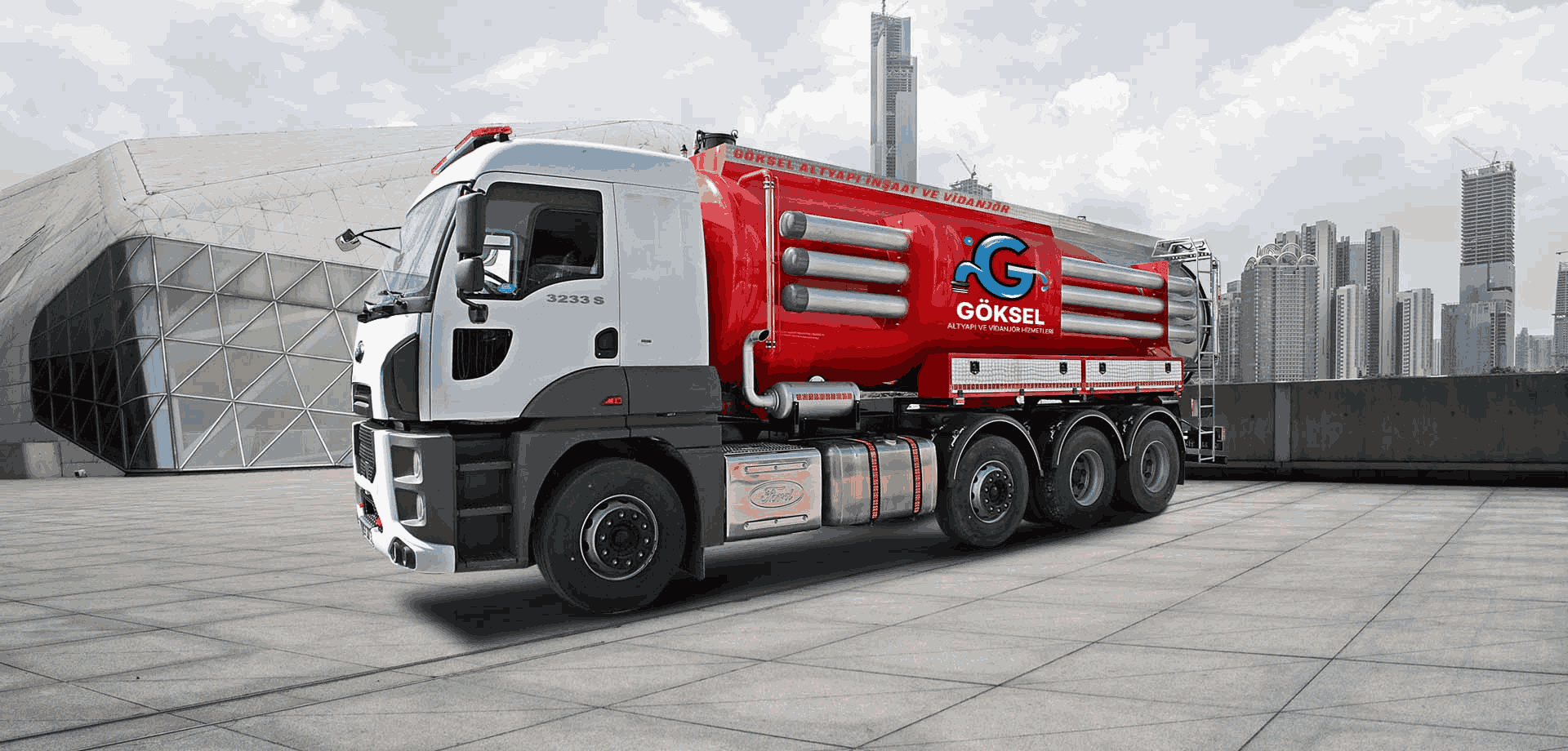 Göksel Altyapı Büyük Vidanjör Aracı